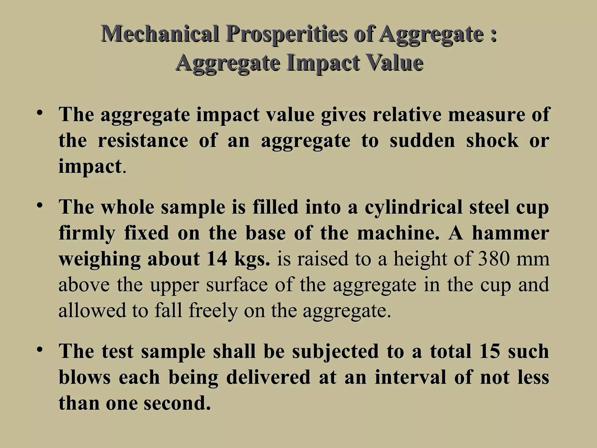 Aggregates of Concrete | PPT | Geology | Science