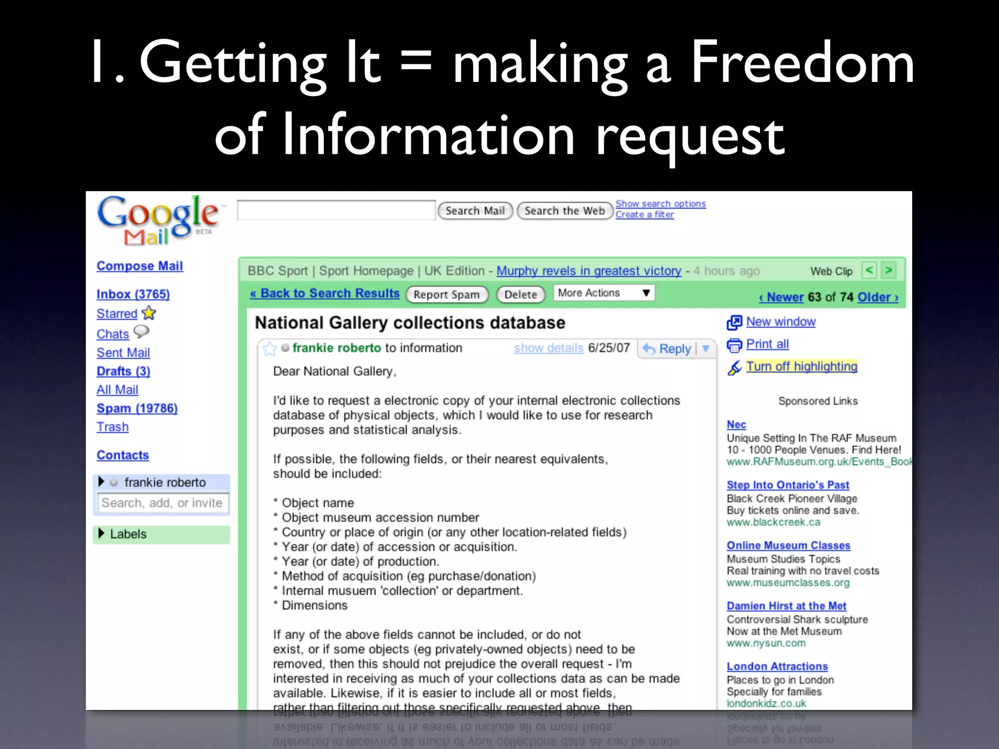 Exploring Museum Collections Online: The Quantitative Method