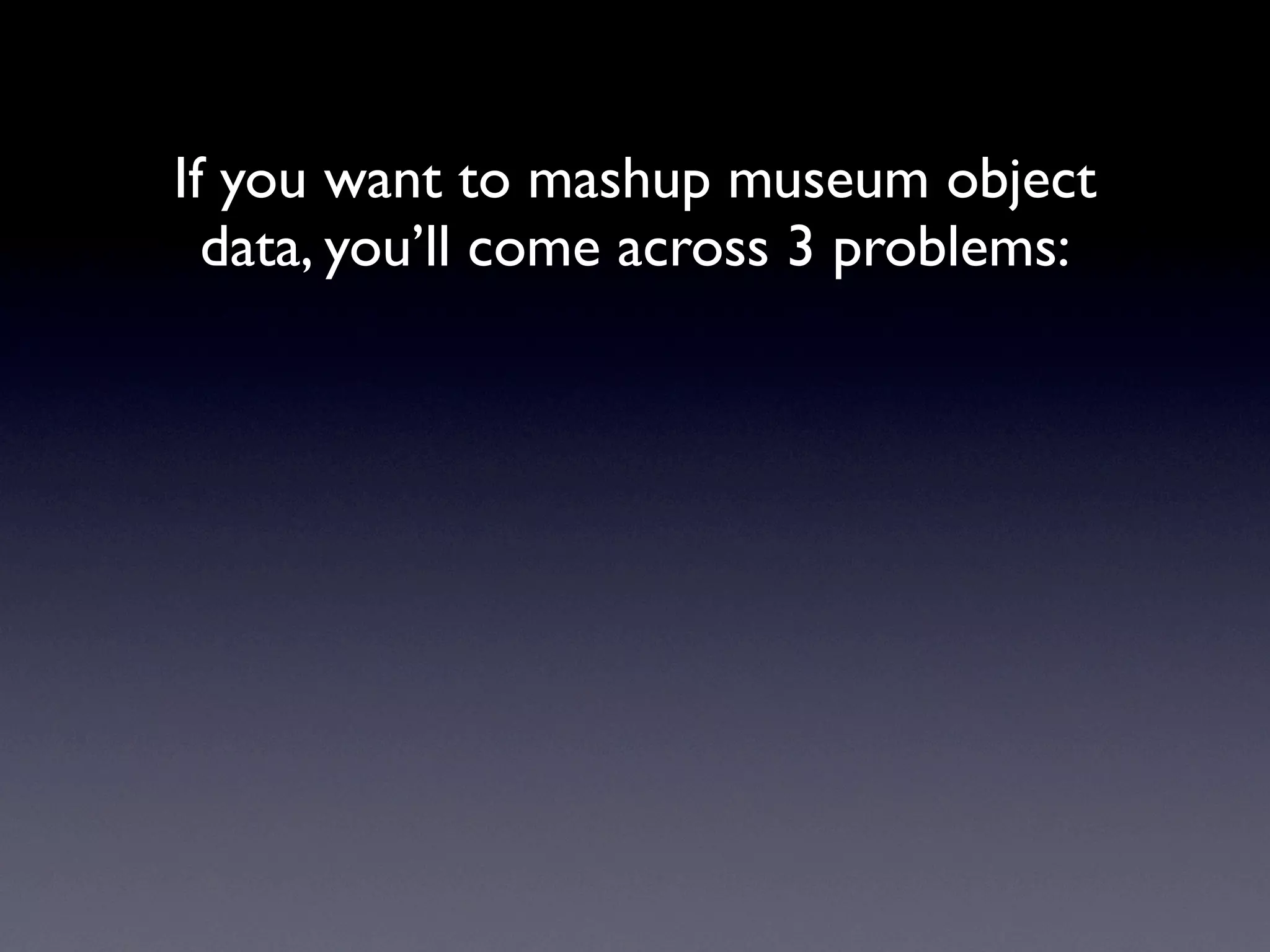 Exploring Museum Collections Online: The Quantitative Method