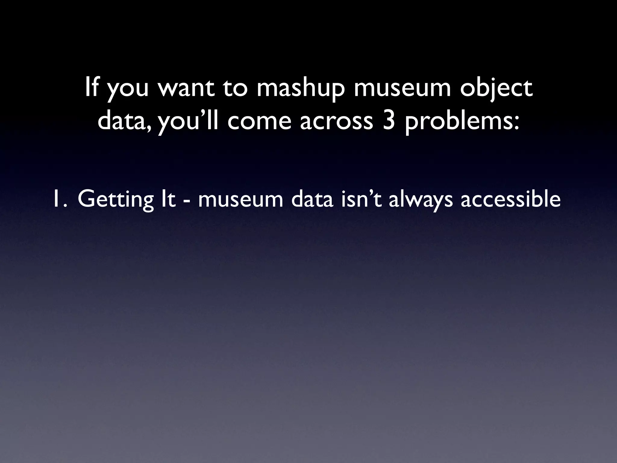 Exploring Museum Collections Online: The Quantitative Method