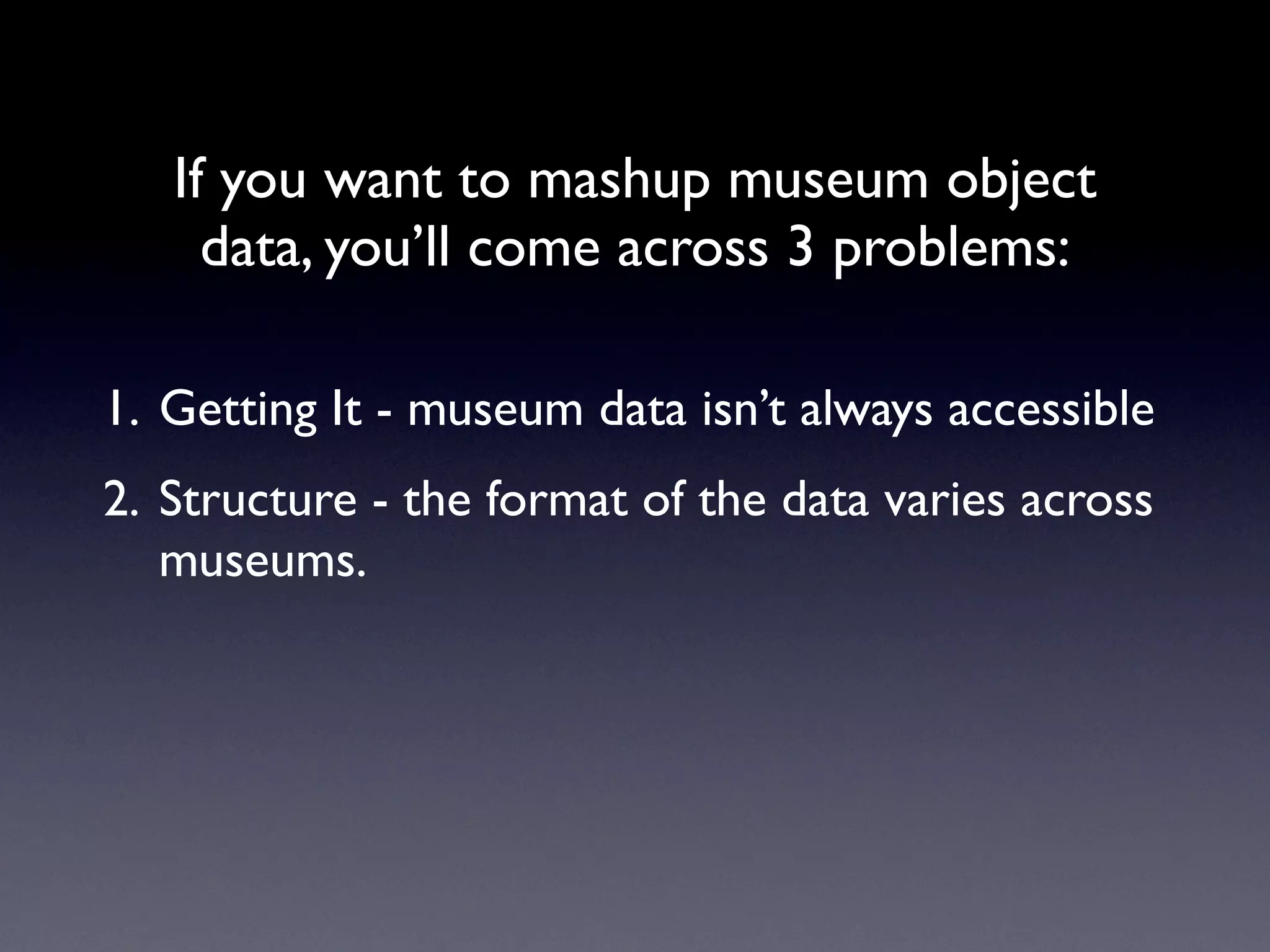 Exploring Museum Collections Online: The Quantitative Method
