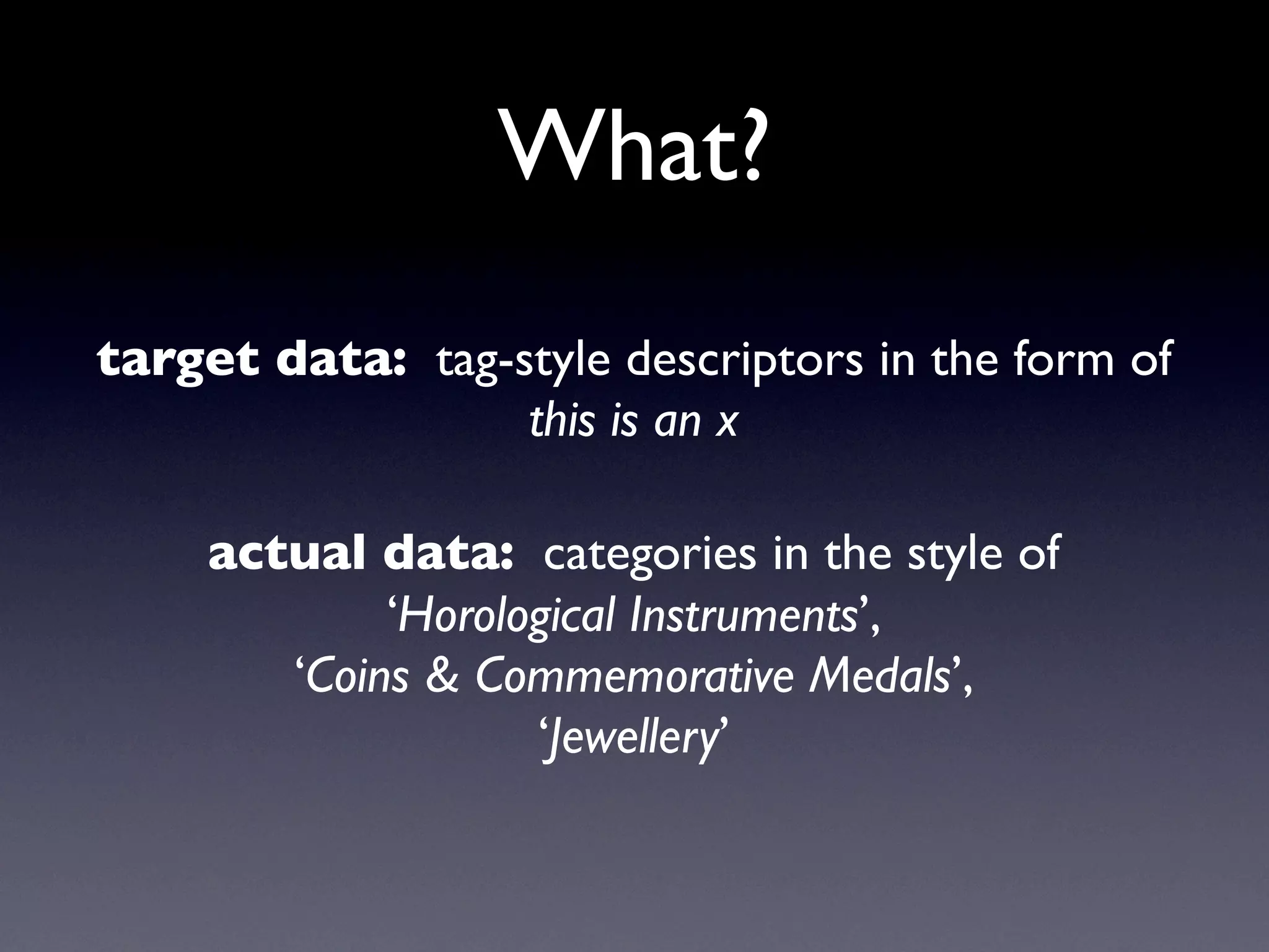 Exploring Museum Collections Online: The Quantitative Method