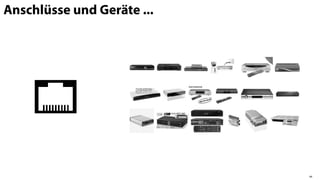 66
Anschlüsse und Geräte ...
 