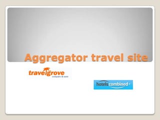 Aggregator travel site 