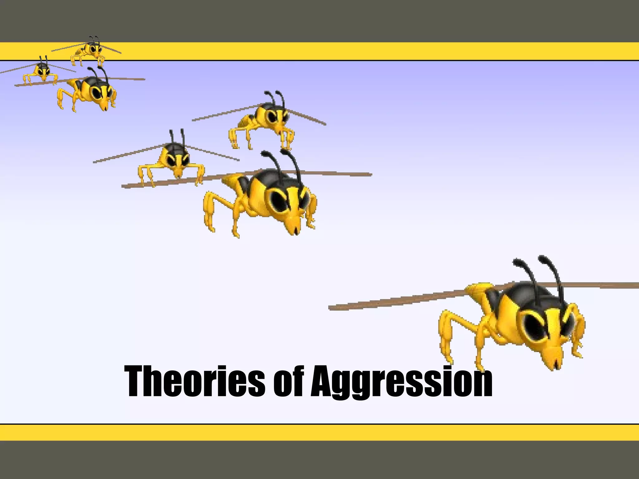 Theories of Aggression 