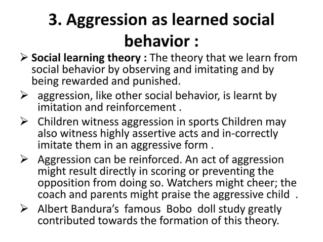 Aggression | PPT