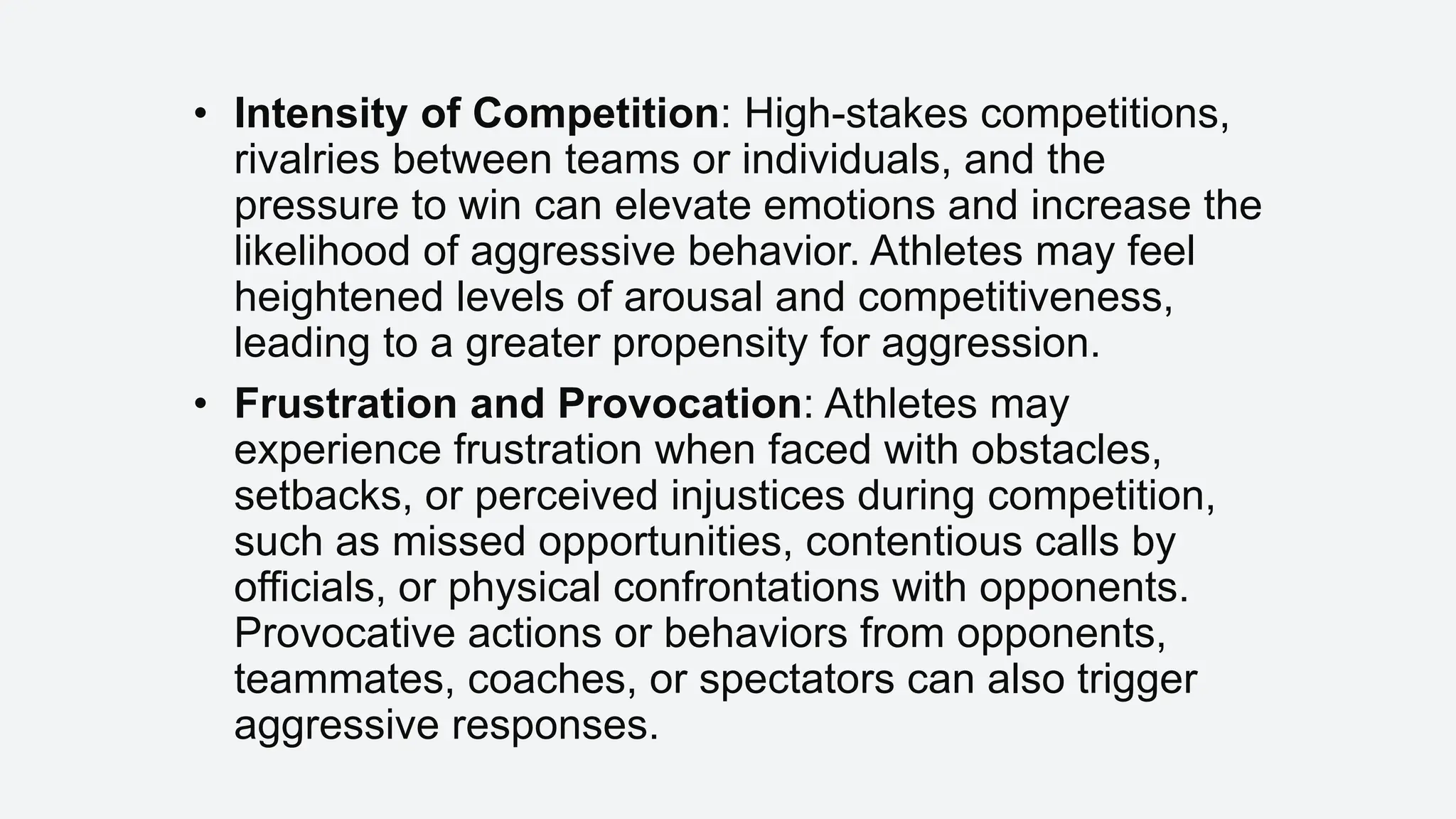 Aggression in Sports I Sports Psychology | PPTX