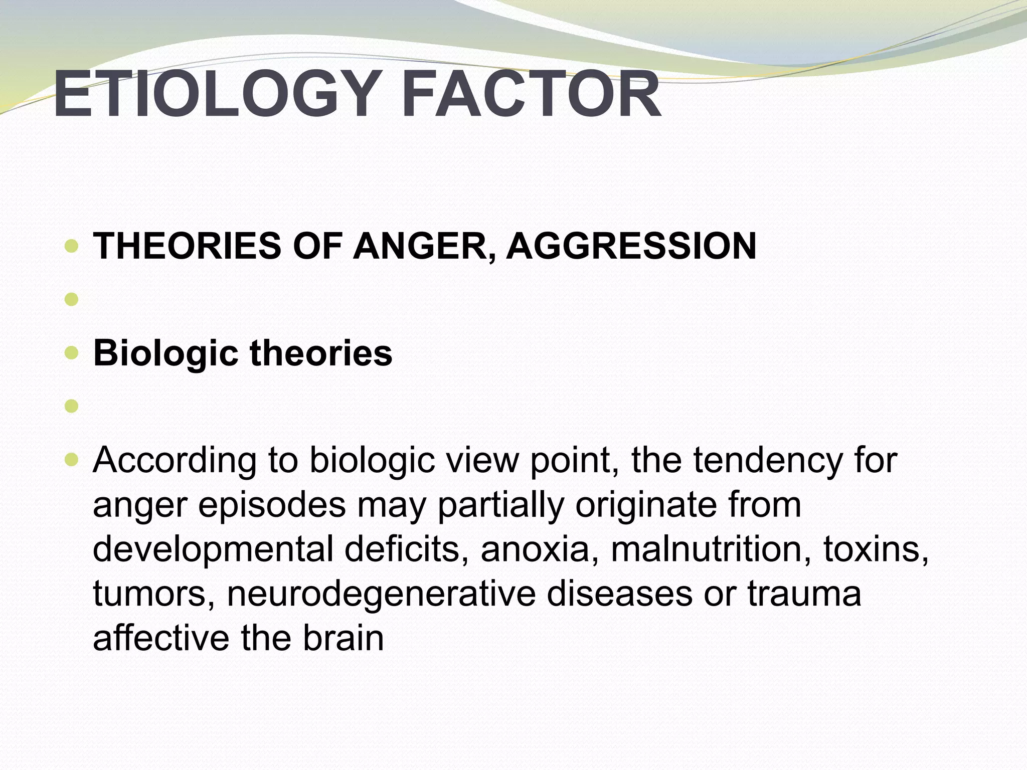 Aggression ppt | PPTX