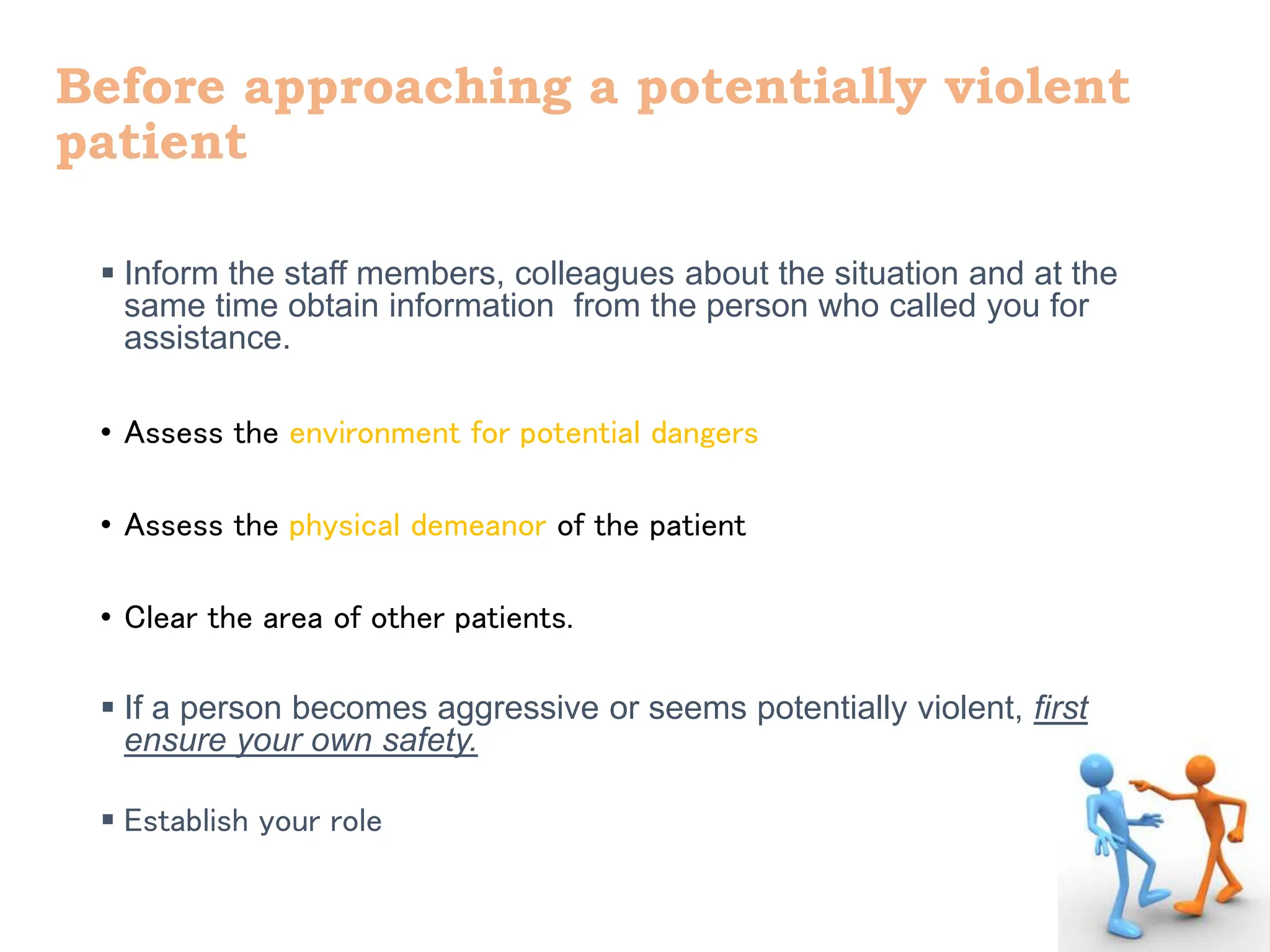 management of aggression | PPTX