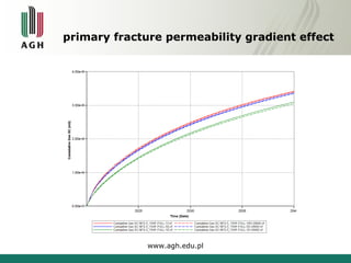 primary fracture permeability gradient effect 
www.agh.edu.pl 
 