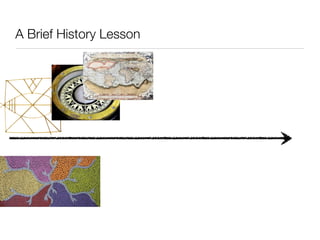 A Brief History Lesson
 