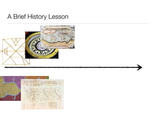 A Brief History Lesson
 