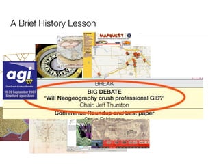 A Brief History Lesson
 