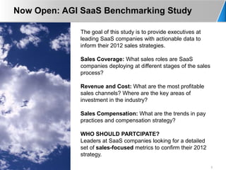 SaaS Benchmarking Study | PPTX