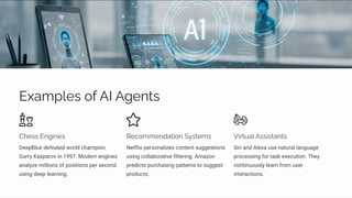 Difference Between AGI vs AI Agents ppt presentation | PDF