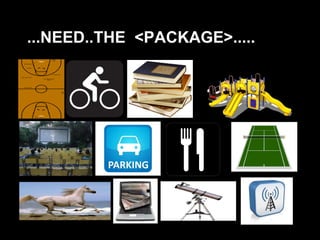 ...NEED..THE <PACKAGE>.....
 