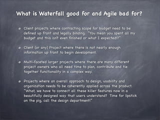 Waterfall Good Agifall - Combining Waterfall and Agile Development Process for Digital ...