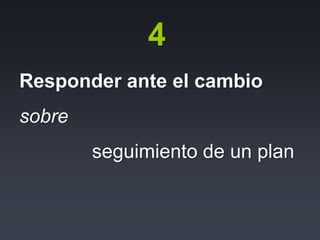 1Individuos e interaccionessobre				procesos y herramientas