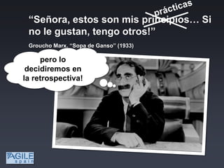 ScrumMasterFacilitador de la colaboraciónintraequipo y con el cliente, Elimina impedimentos,Asegura el proceso Scrum“Servant leader”