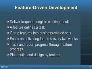 Agile Software Development Methodologies