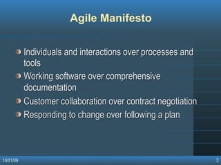 Agile Software Development Methodologies