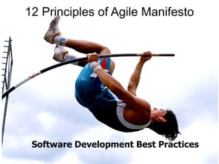 12 Principles of Agile Manifesto Software Development Best Practices 