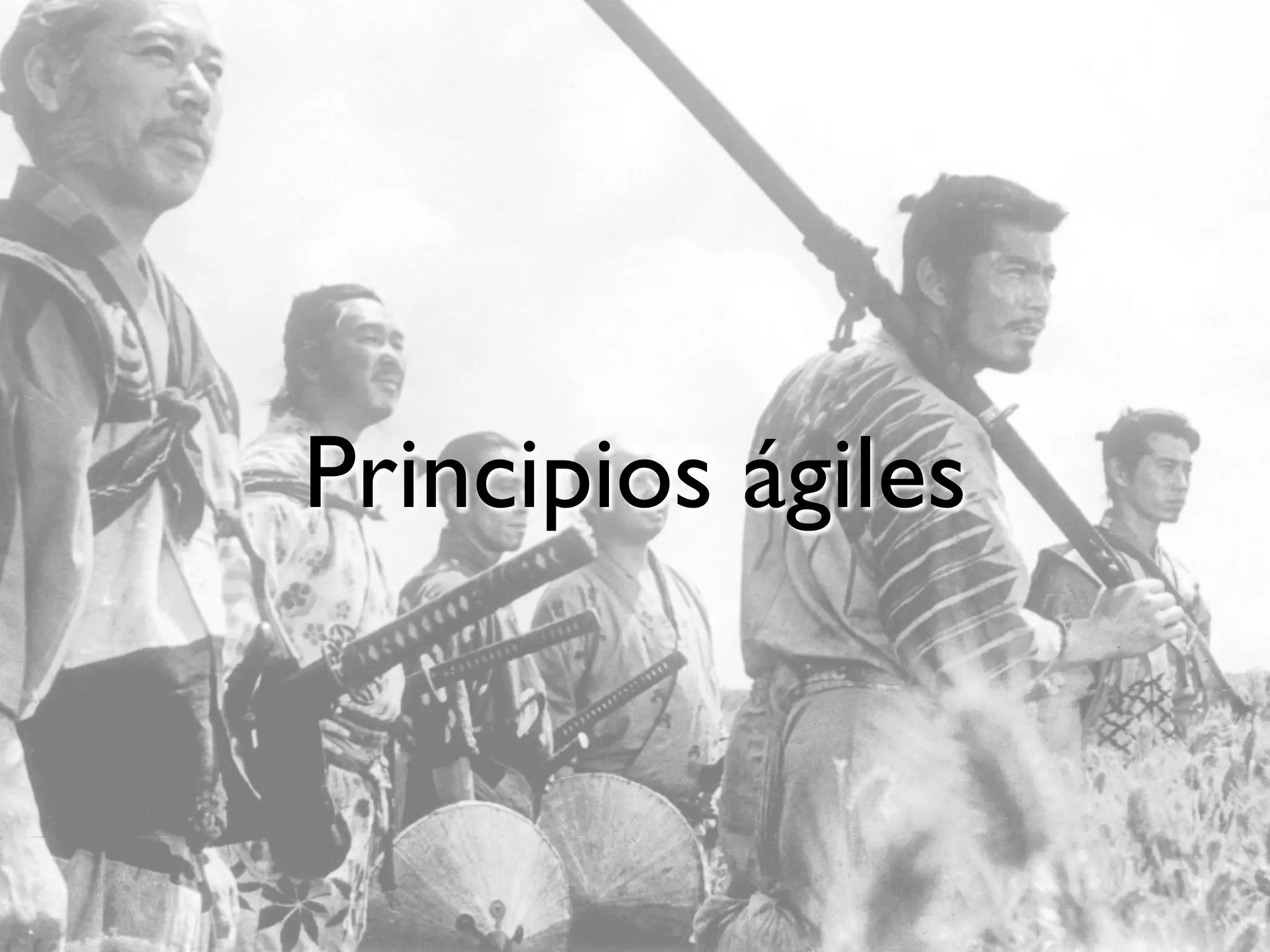 Principios ágiles
 