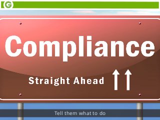 Tell them what to do
 