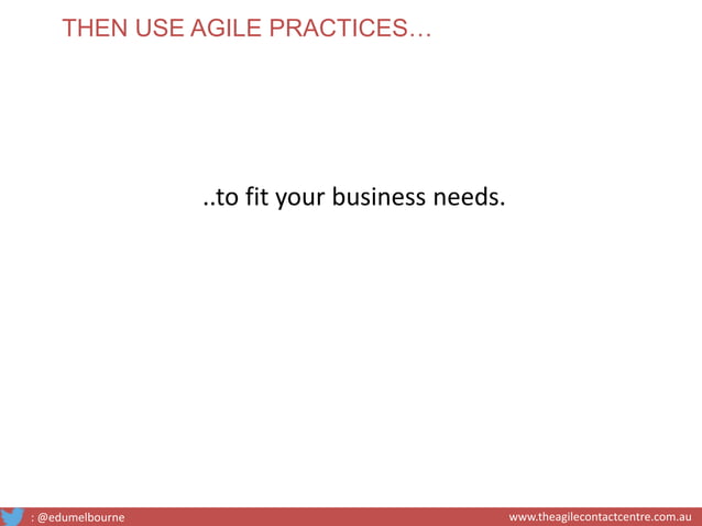 Agile beyond software | PPT