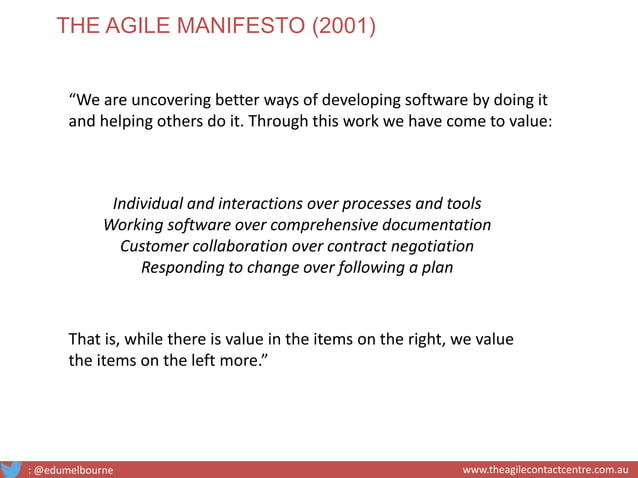 Agile beyond software | PPT