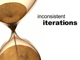 iterations inconsistent 