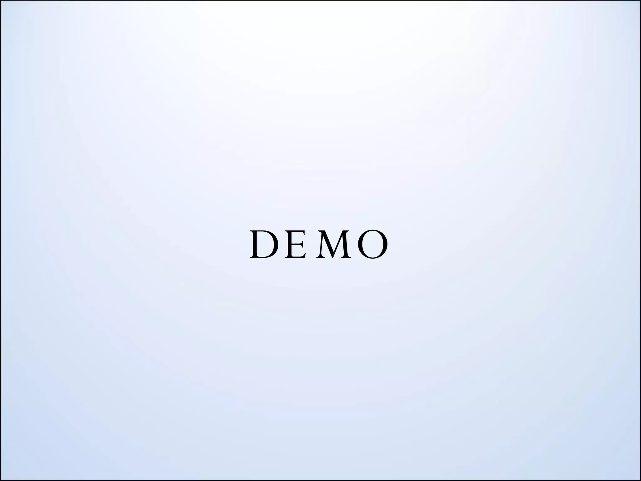 DEMO 