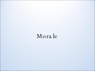 Morale 