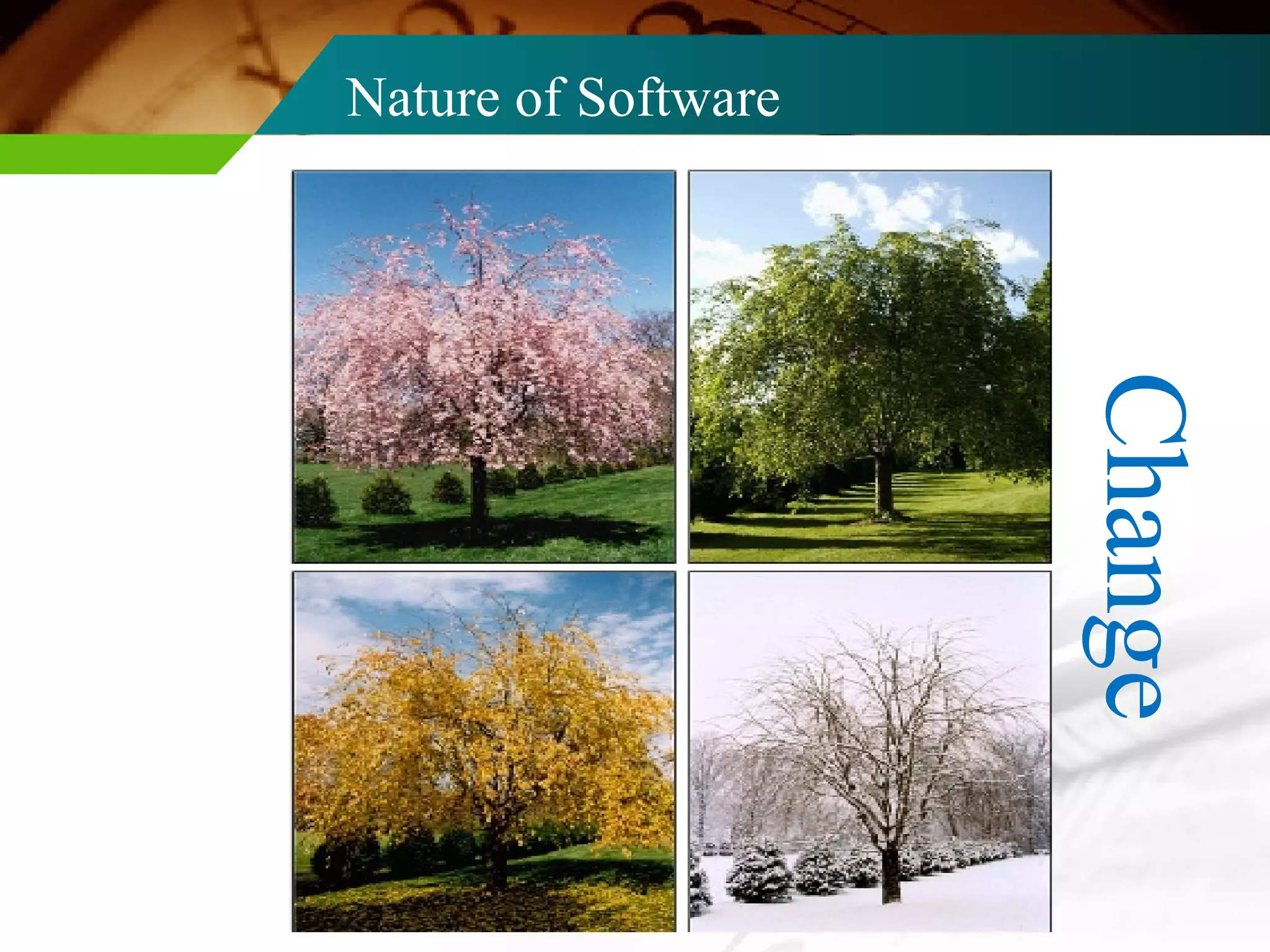 Nature of Software Change 