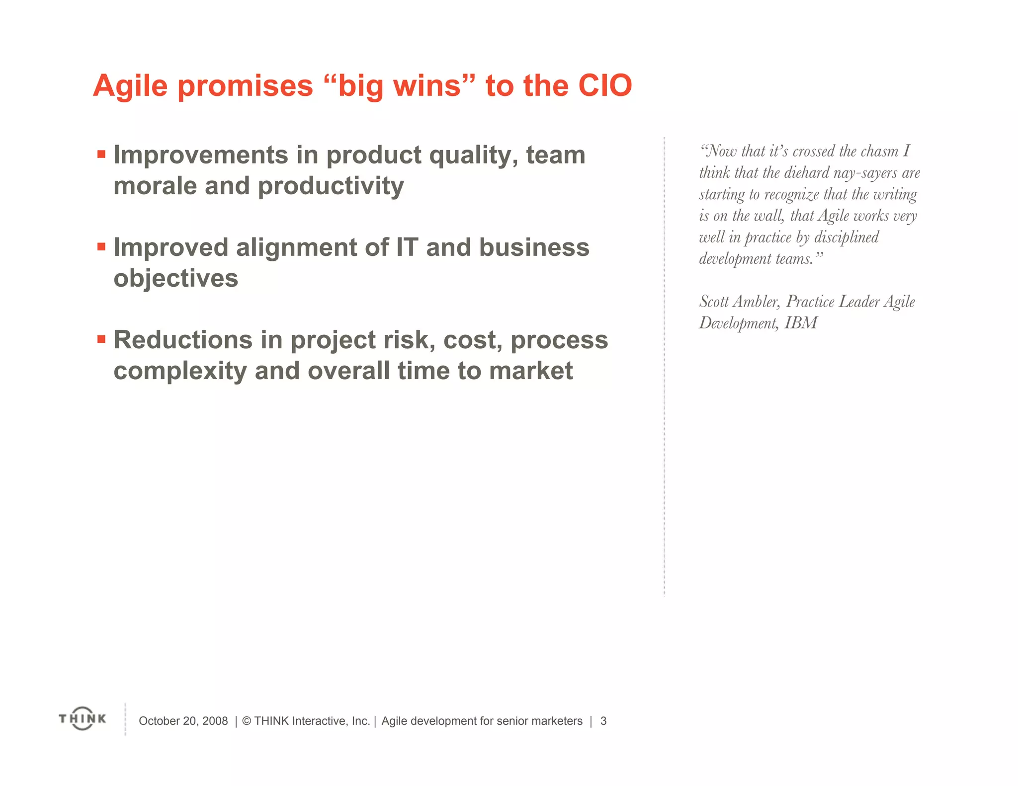 Agile For Marketers