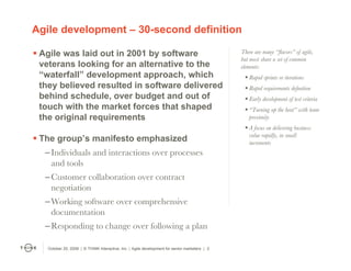 Agile For Marketers