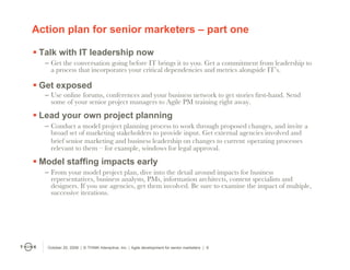 Agile For Marketers