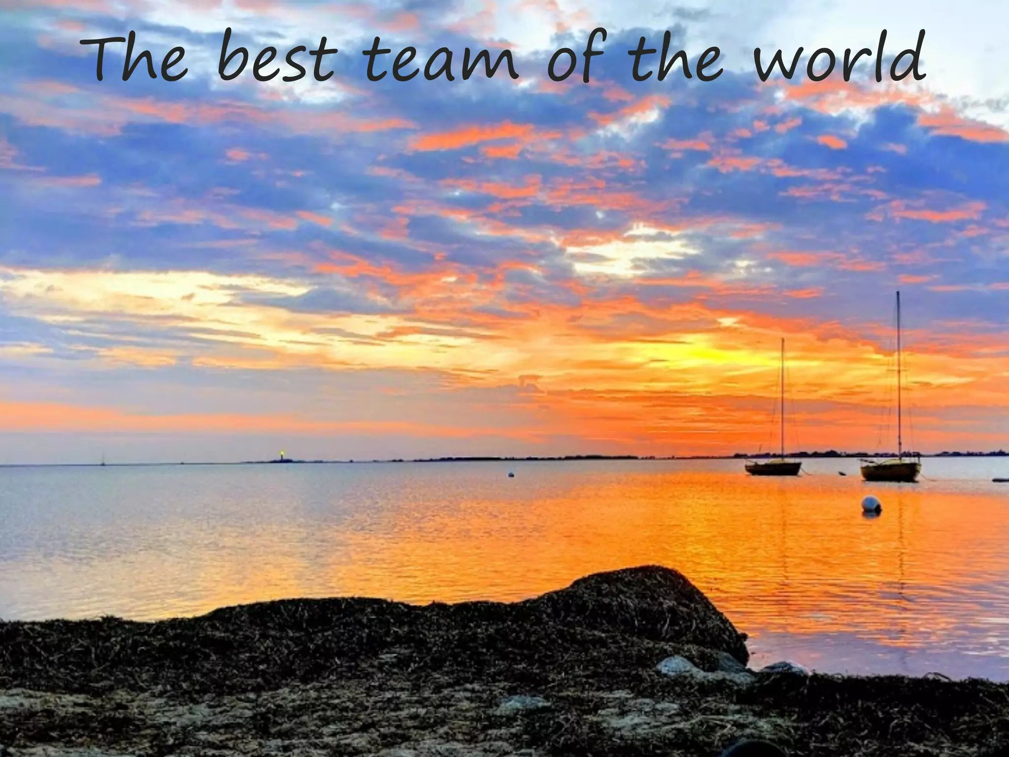 The best team of the world
 