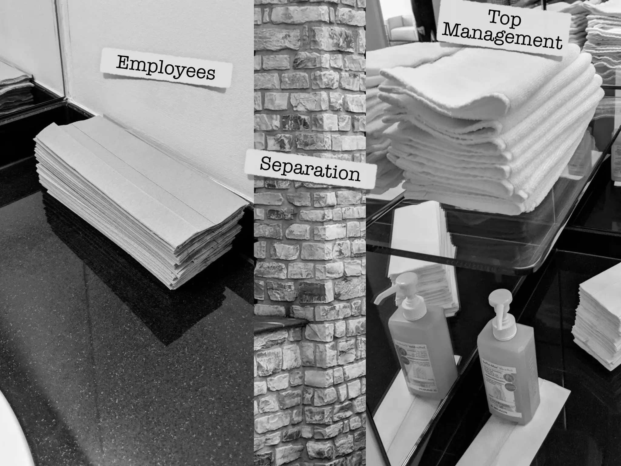 Employees
Top
Management
Separation
 