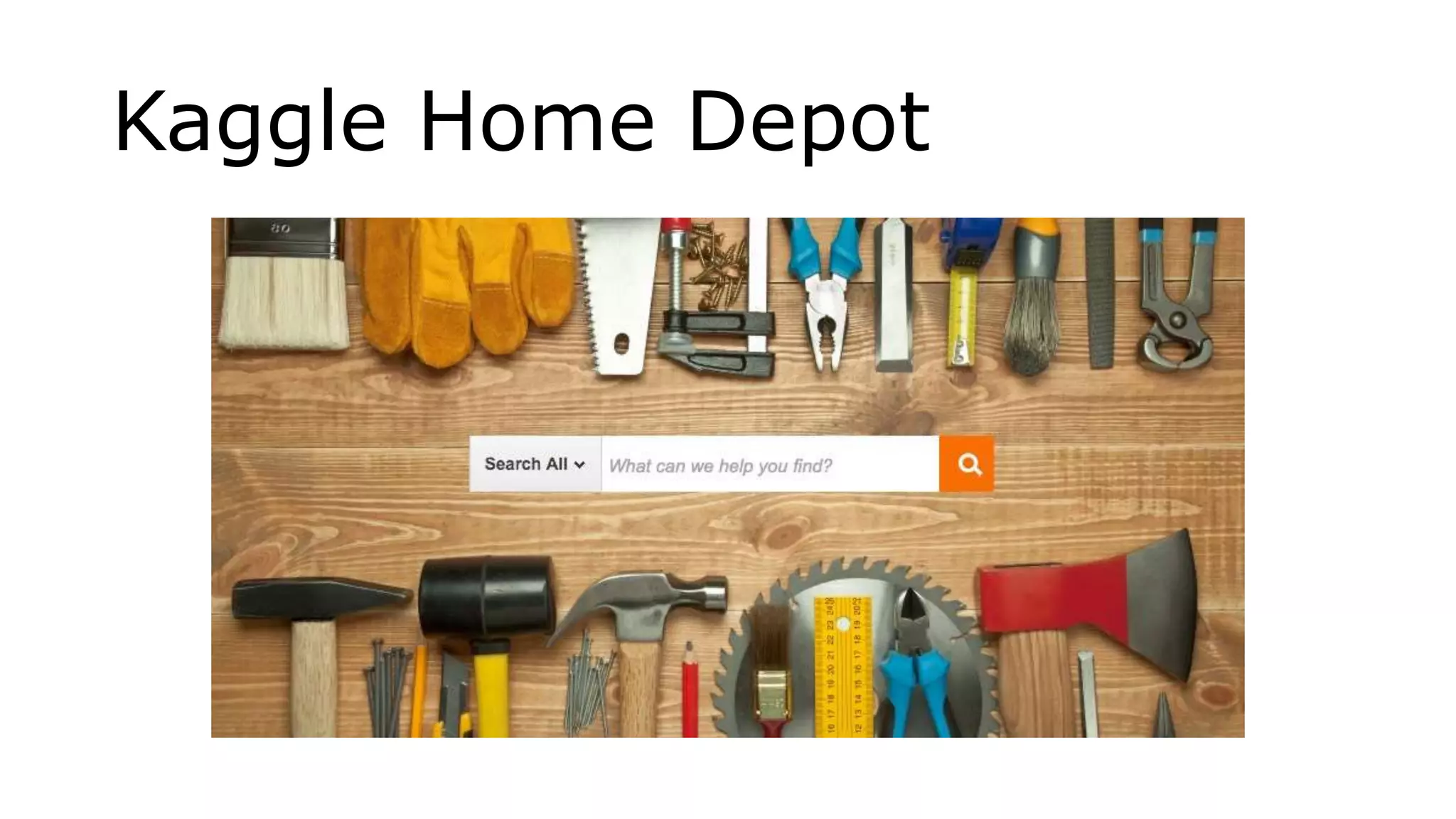 Kaggle Home Depot
 