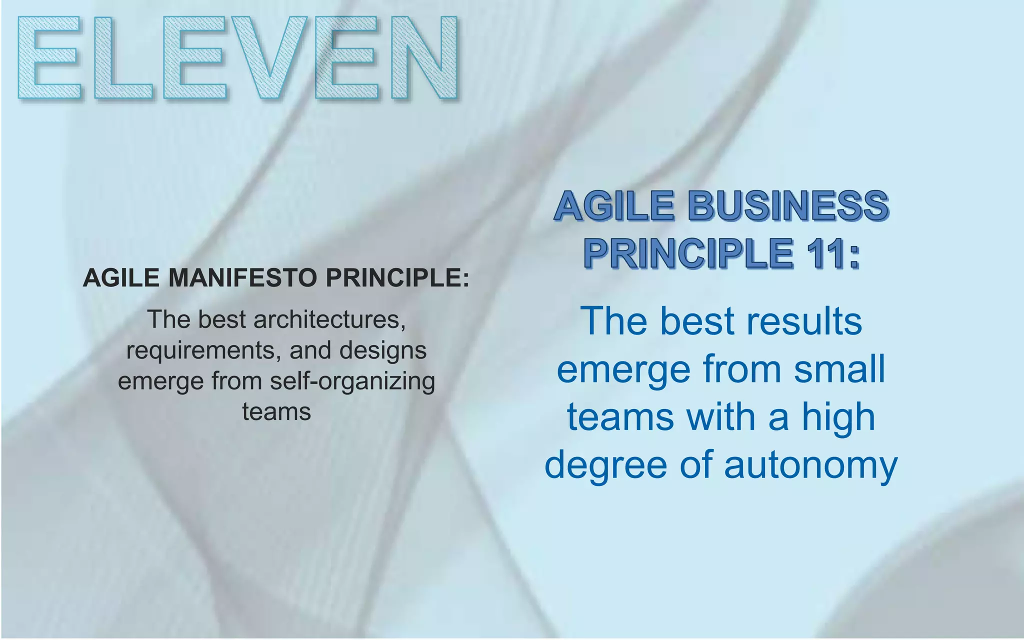 The Agile Business Manifesto | PPTX