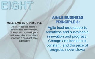 The Agile Business Manifesto | PPTX