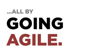 Agile Marketing: 4 Principles and 13 Hacks - SEOmoz MozCon 2012
