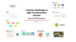 ANIn Chennai Nov 2023 | Common Challenges of Agile Transformation by Subramanian P