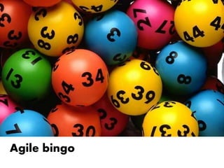 Agile bingo
 