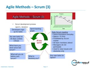 Page 17Classification: Restricted
Agile Methods – Scrum (3)
 