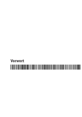 Vorwort
 