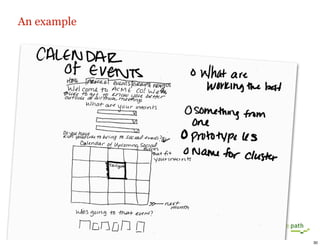 Sketchboards + Prototypes