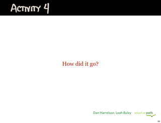 Sketchboards + Prototypes