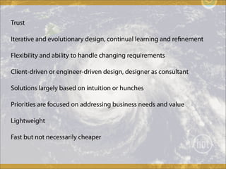 Can't we all get along? Human-centered design meets Agile